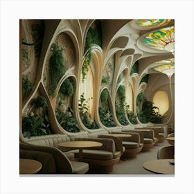 Baroque Interior Design Canvas Print