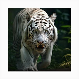 White Tiger 2 Canvas Print