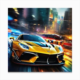 Need For Speed 7 Canvas Print