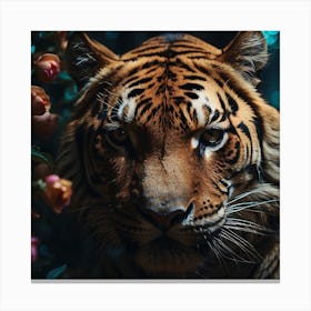 Tiger Portrait Canvas Print