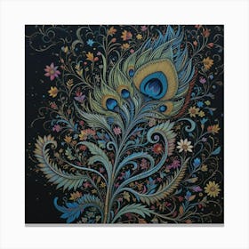 Peacock Feather 2 Canvas Print