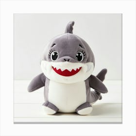 Leonardo Phoenix 09 An Adorable Plush Shark Toy With A Rounded 3 Leinwandbild