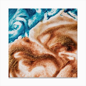 Latte Art Canvas Print