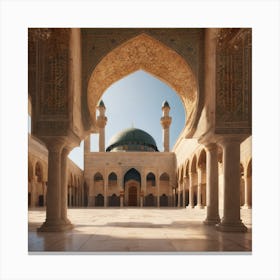 Al Aqsa Mosque Canvas Print