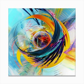 Abstract Swirl - Abstract Stock Videos & Royalty-Free Footage Canvas Print