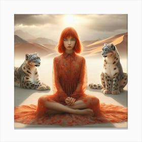 Caty Whisperer Canvas Print