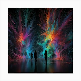 Splatters Canvas Print