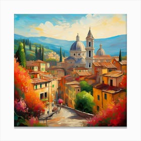 Tuscany Canvas Print