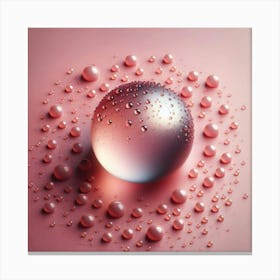 Water Droplet Canvas Print