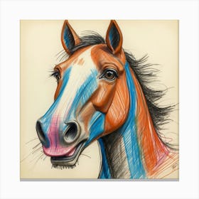 Horse Head 1 Canvas Print