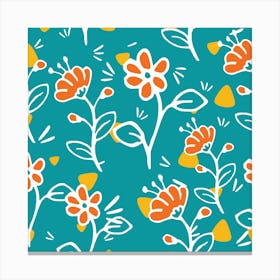 Floral Pattern Canvas Print