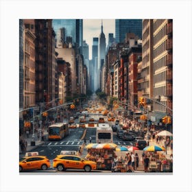 New York City 3 Canvas Print