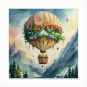 Hot Air Balloon 4 Canvas Print