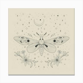 Moon Moth Canvas Print