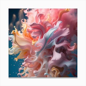 Abstract Painting Canvas Print