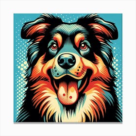 Australian Shepherd Dog Canvas Print