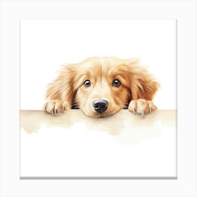 Golden Retriever Puppy 1 Canvas Print