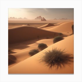 Sahara Desert 136 Canvas Print