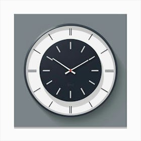 Wall Clock 5 Canvas Print