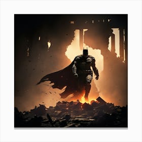 Batman Dark Knight Rises Canvas Print