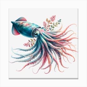 Squid 1 Canvas Print