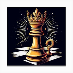 Chess King 1 Canvas Print