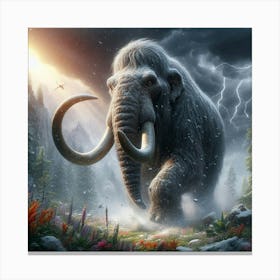 Mammoth 2 Canvas Print