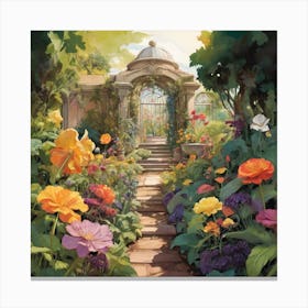 Garden Path 19 Canvas Print