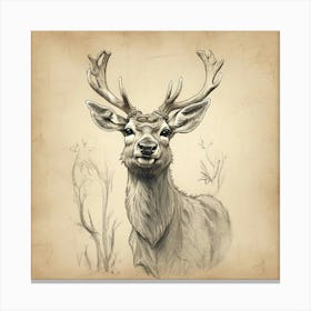 Stag! 1 Canvas Print