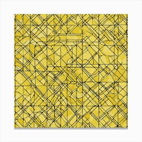 Abstract - Yellow Canvas Print