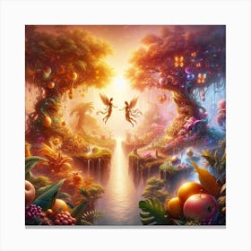 Fairy Garden Canvas Print