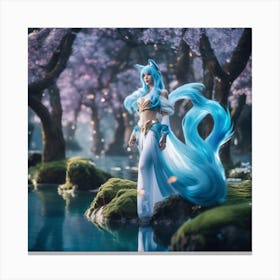 Blue Fairy Canvas Print