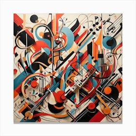 Abstract Symphony Canvas Print