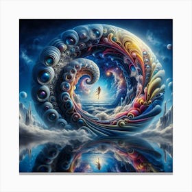 Psychedelic Art 8 Canvas Print