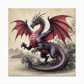 Dragon Canvas Print