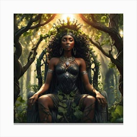 King Of The Forest 4 Canvas Print