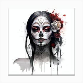 Day Of The Dead 7 Canvas Print