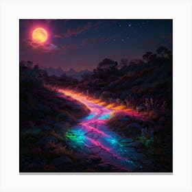 Rainbow Path Canvas Print