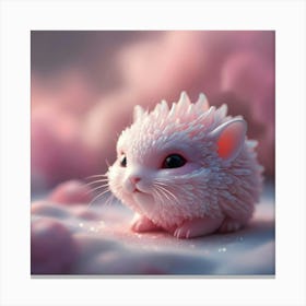 Cute Little Hedgehog Canvas Print