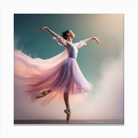 Ballet Dancer Canvas Print