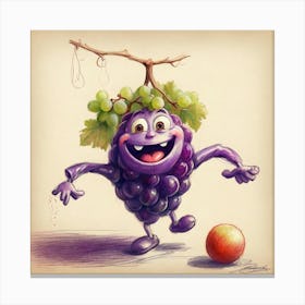 Grapes 14 Canvas Print