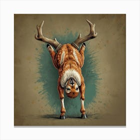 Deer! 5 Canvas Print