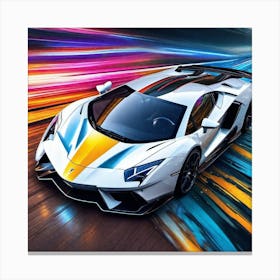 Lamborghini Huracan 23 Canvas Print