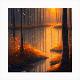 Autumn Forest 31 Canvas Print