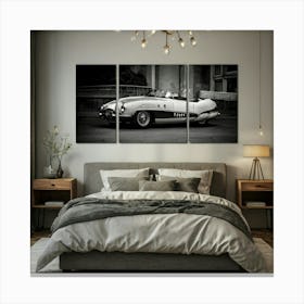 Classic Sports Car Canvas Print