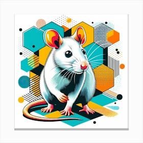 Rat pop 2 Canvas Print