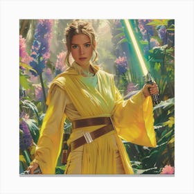 Last Jedi Canvas Print