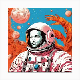 Space Explorer Canvas Print