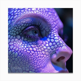 Lizard Skin Canvas Print