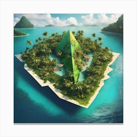 Island Paradise Canvas Print